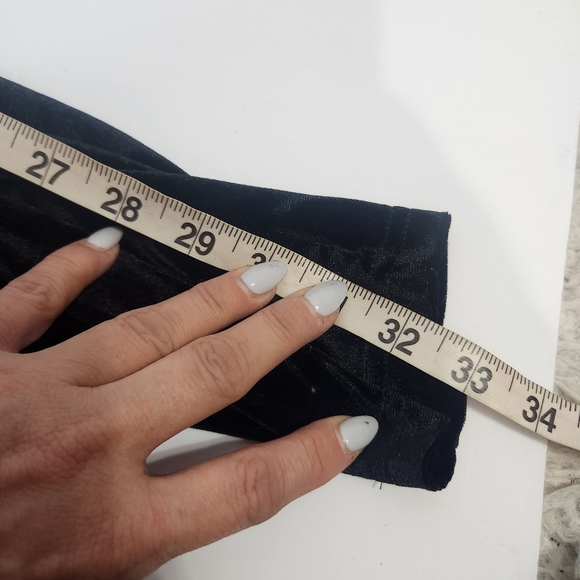 Hot kiss NWT velvet stretchy choker jumpsuit size XL - Picture 9 of 13